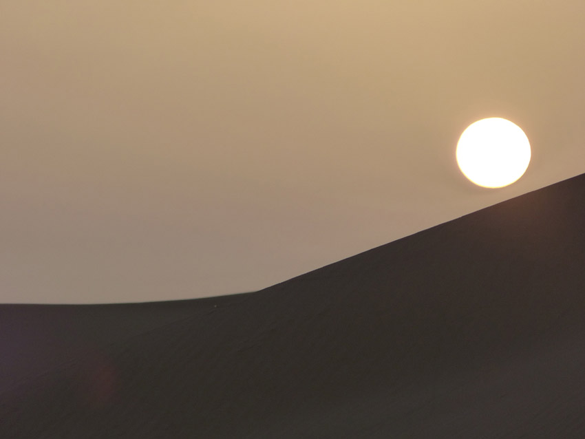 dawn in the Sahara, Erg Chebbi, Merzouga, Morocco