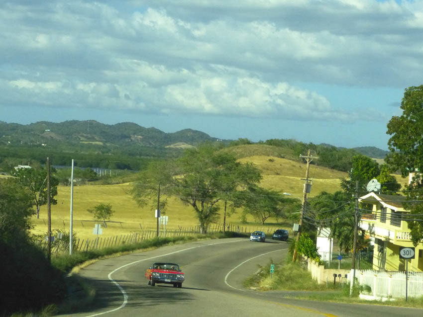 Rt 301 near Parguera, Puerto Rico