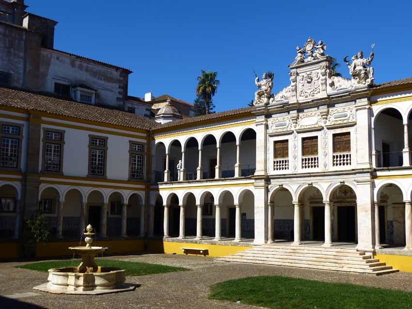 University of Evora - courtyard, Evora, Portugal