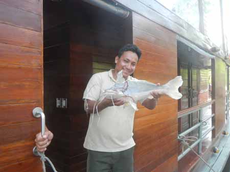 Catfish on the Cattleya, Amazon, Peru