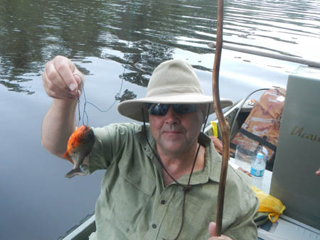 Greg and his Piranha