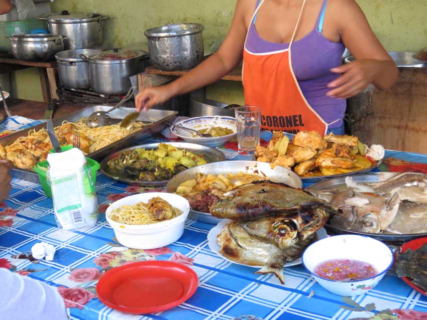 Street food, Nauta, Peru
