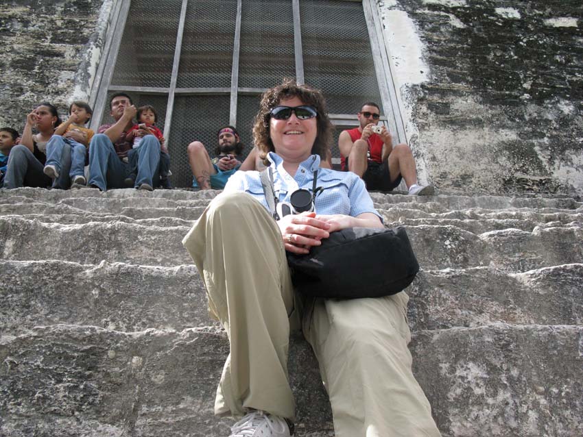 Wendy at Tikal, Guatemala