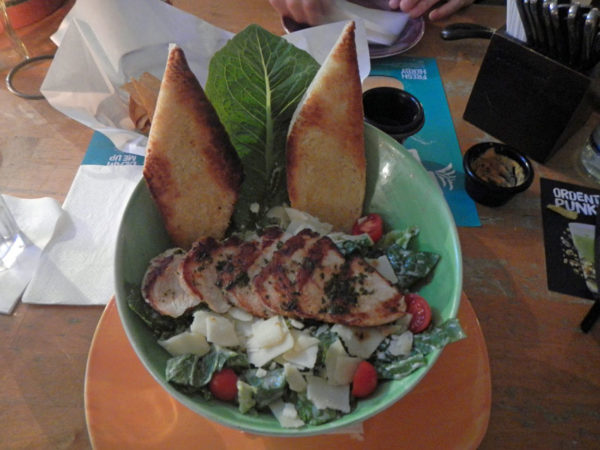 Caesar Salad in Munich, at Sausalitos Mexican Restaurant