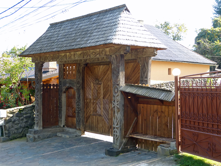 Ordinary Gate in Maramures, Romania