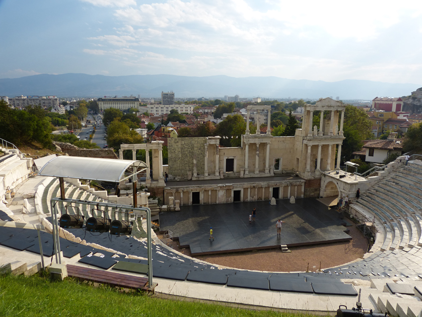 Plovdiv Roman amphitheater