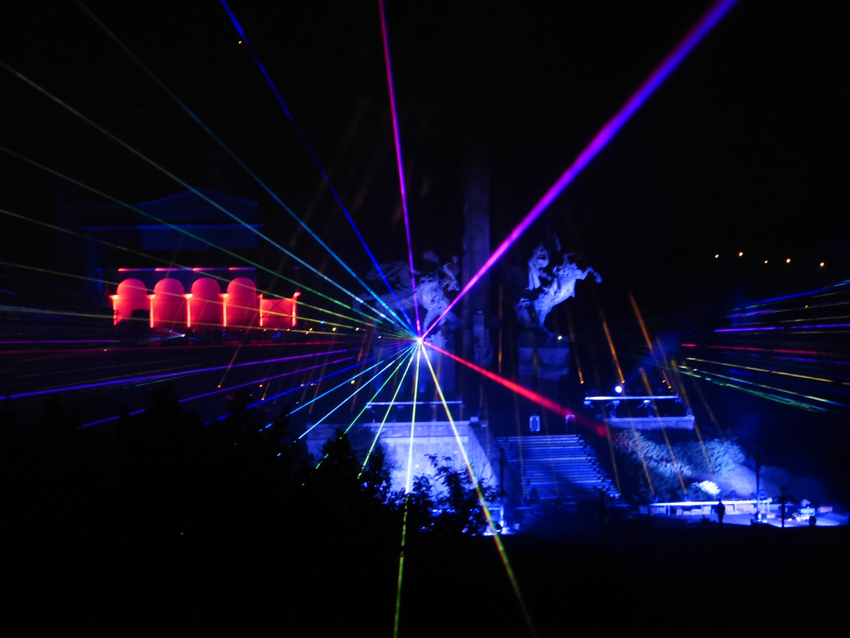 Veliko Tarnovo laser-light show
