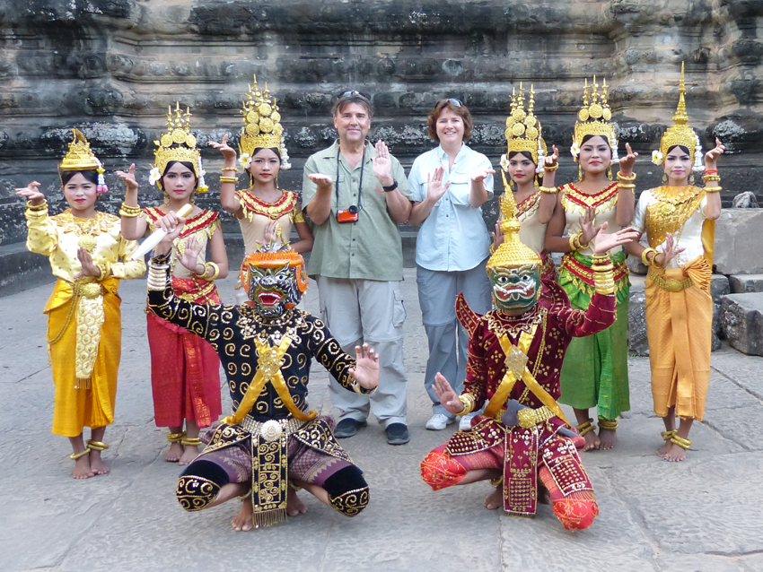 Dancers at Angkor Wat