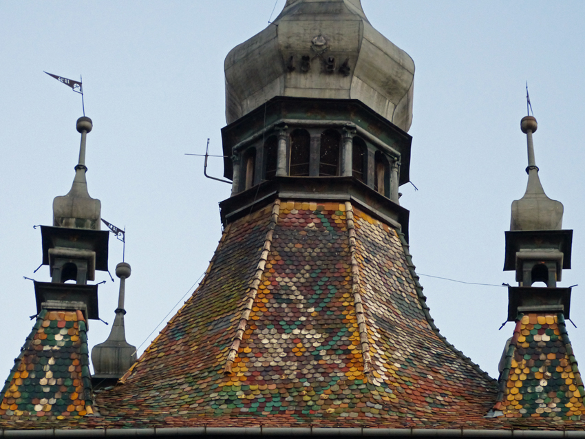Sighisoara Clock Tower Roof