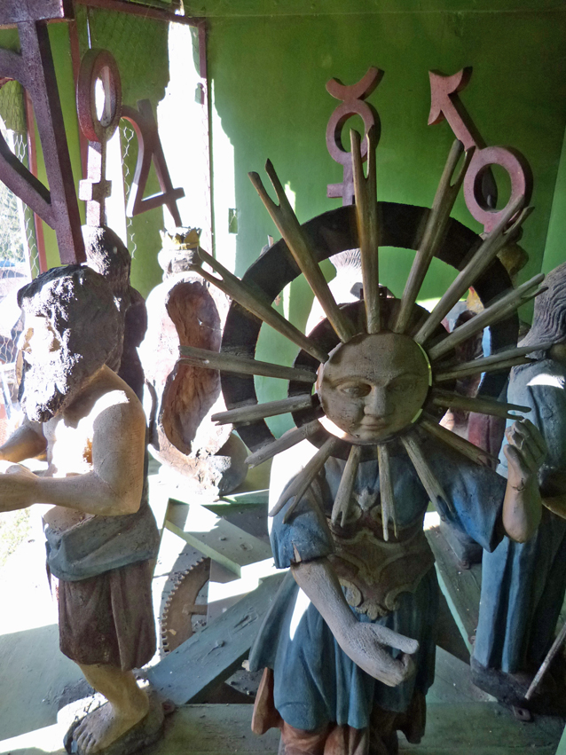 Sighisoara Clocktower interior characters