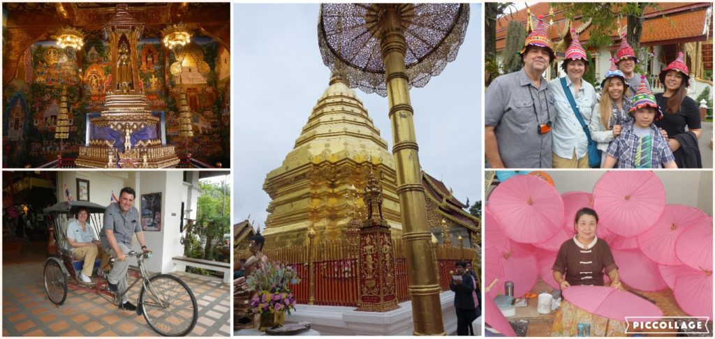 Thailand Collage 2017-11-26 Around Chiang Mai