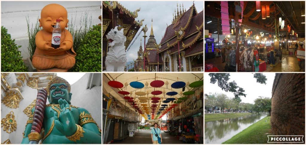 Thailand Collage 2017-11-27 Free Day in Chiang Mai
