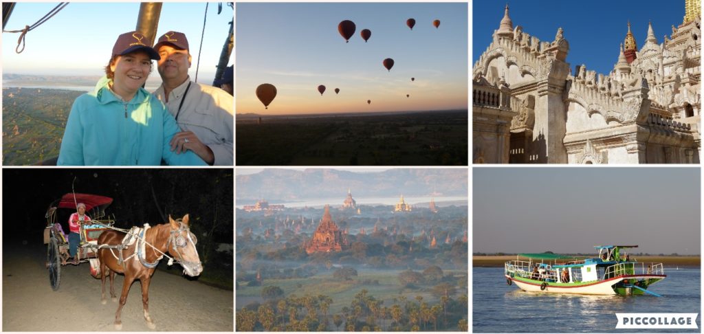 Myanmar Collage 2017-12-04 Balloon and Bagan