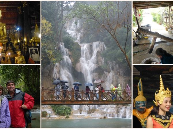 Laos Collage 2017-12-27 Luang Prabang and Waterfall