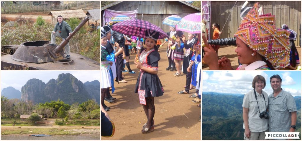 Laos Collage 2017-12-30 Phonsavon to Vang Vieng