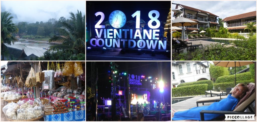 Laos Collage 2017-12-31 Arrival in Vientiane