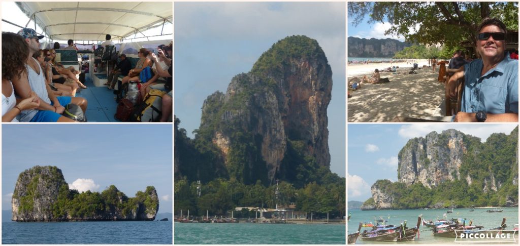 Thailand Collage 2018-01-10 Traveling to Railay Beach