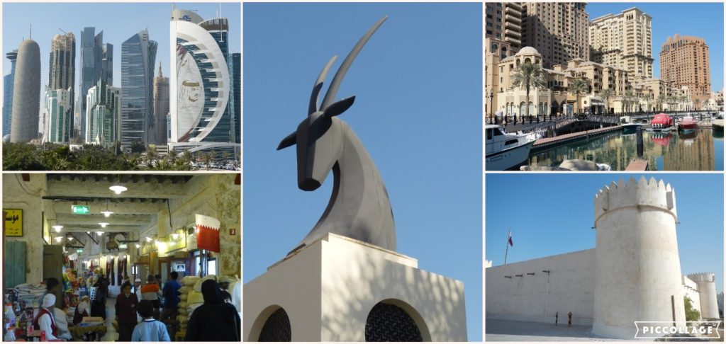 Qatar Collage 2018-01-17 Around Doha