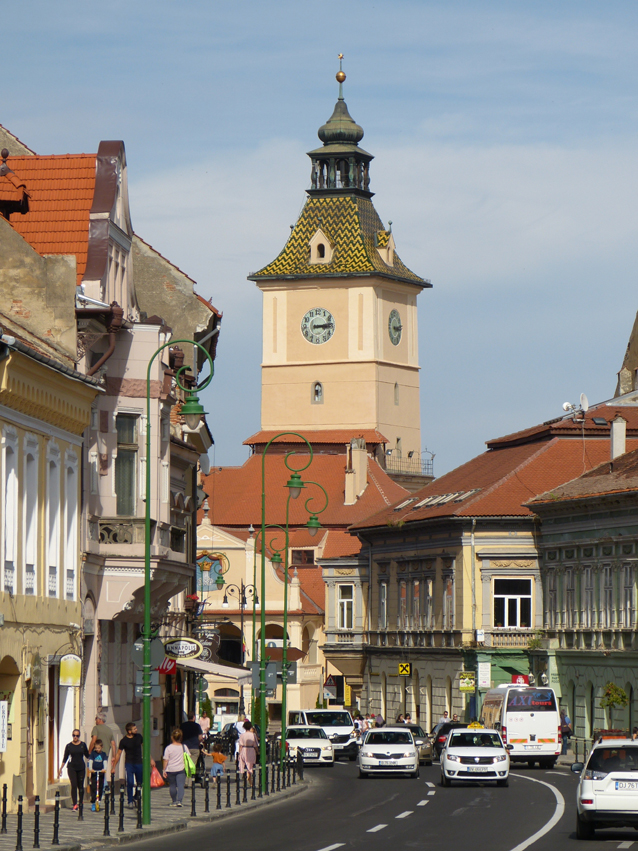 Clocktower in Brasov, Romania