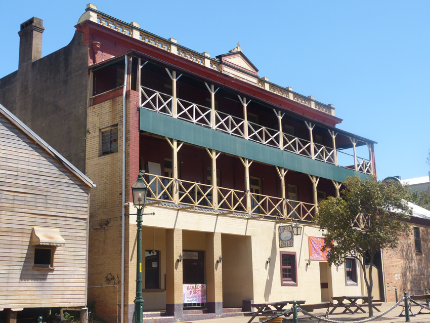 Historic building in Maryborough, Australia