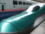 Shinkansen Hayabusa E5 series train in Japan