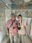 Greg and Wendy in the Valley of the Queens, Luxor
