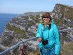 Wendy Powers at the Cliffs of Kerry, Ireland