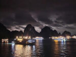 Halong Bay, Vietnam, at night